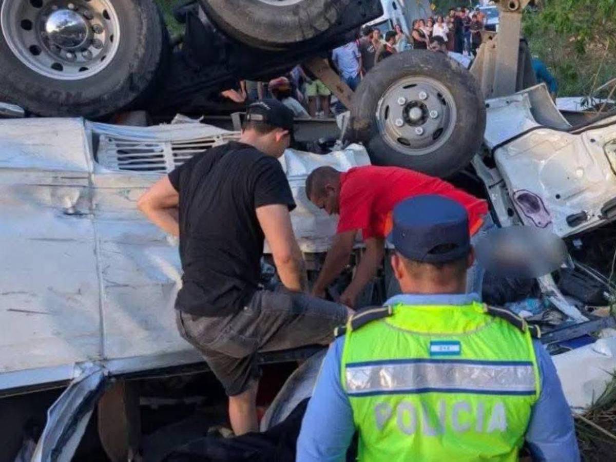 ¿Qué revelan las autoridades sobre el accidente en Quimistán, Santa Bárbara?