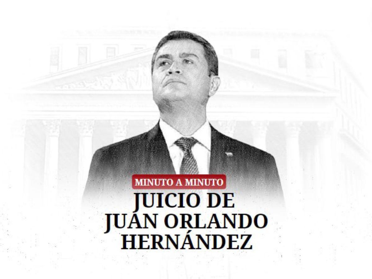 En vivo: siga en directo el noveno día del juicio de Juan Orlando Hernández