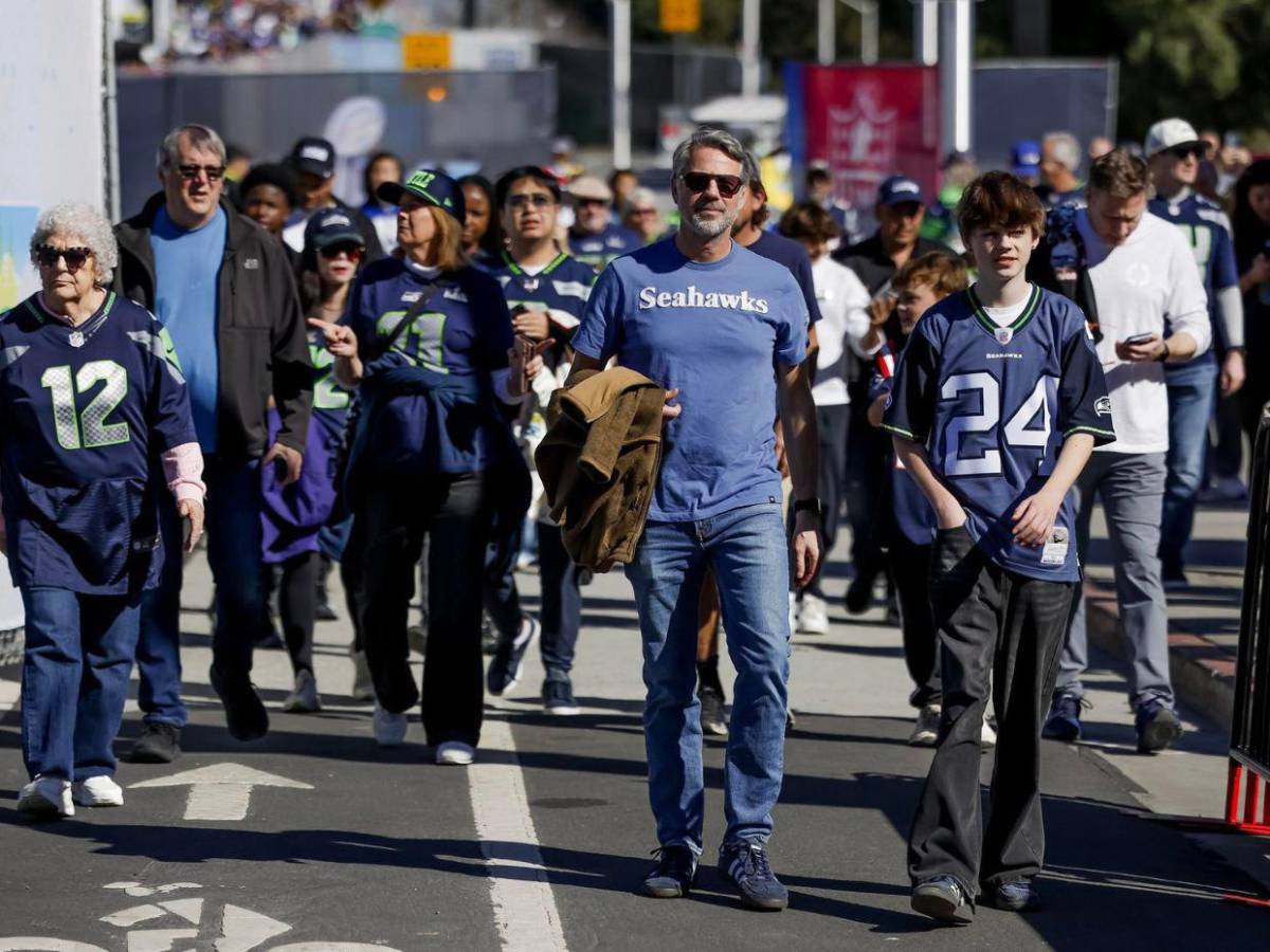 Así se vive el ambiente en el Levi's Stadium para el Super Bowl 2026