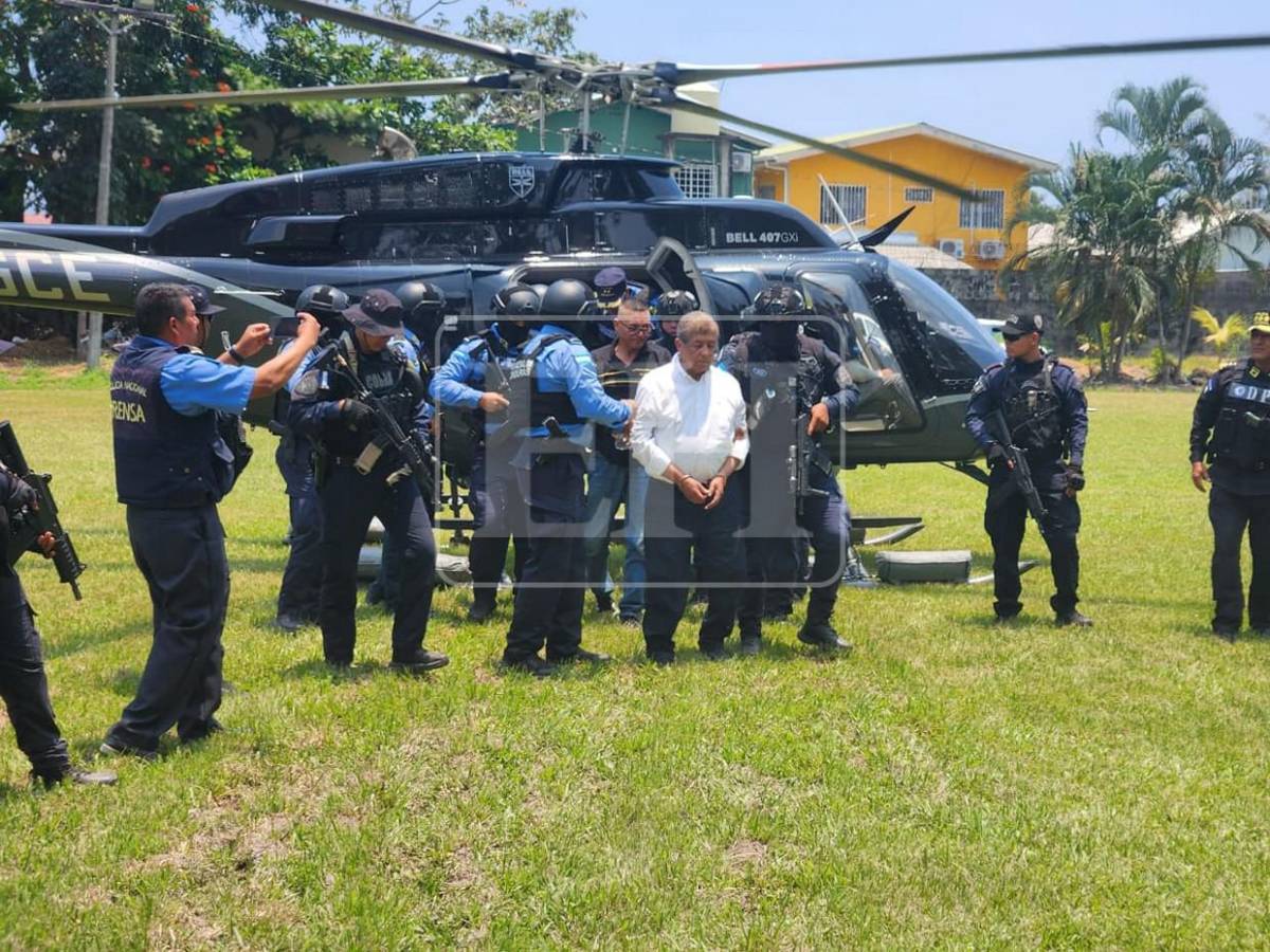 No tenemos nada que temer: Adán Fúnez al ser trasladado a La Ceiba por crimen de Juan López