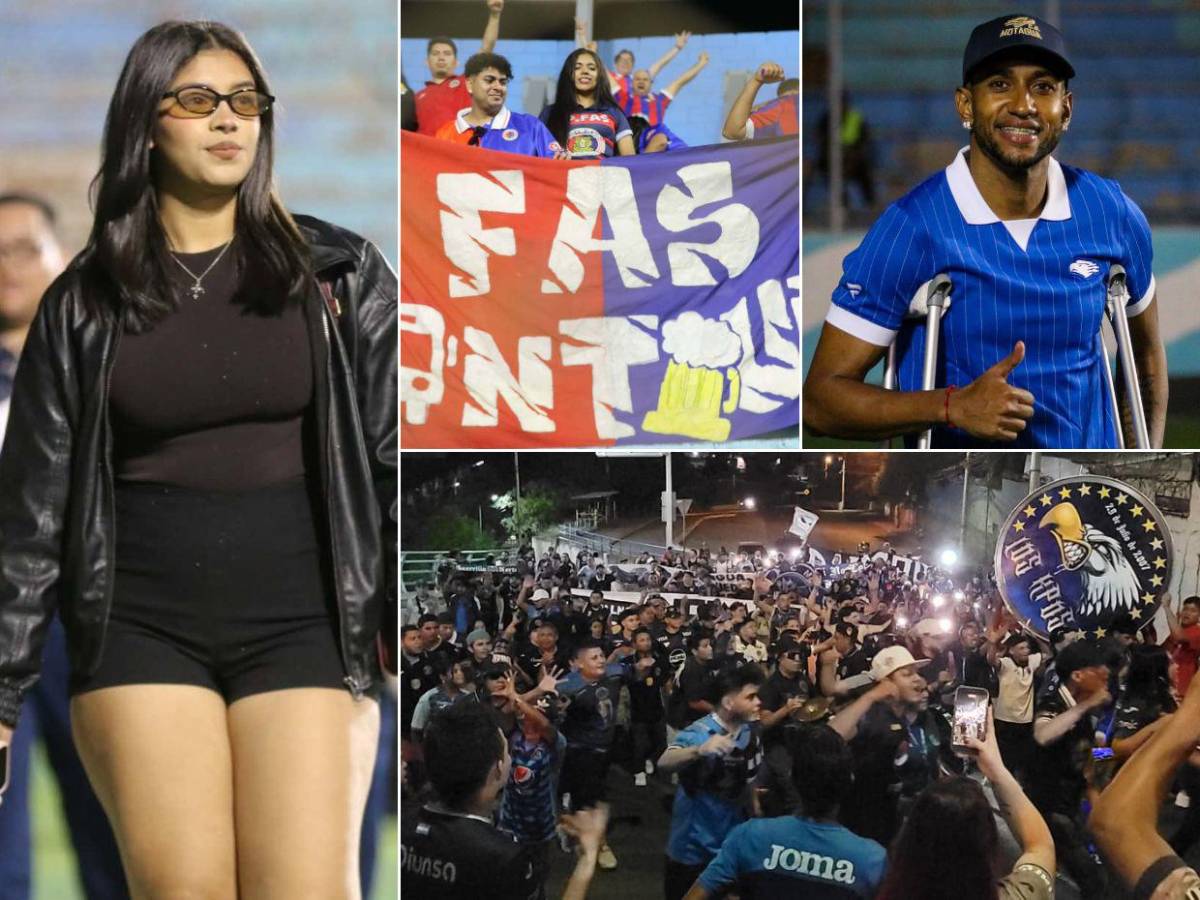 Motagua vs FAS: barra salvadoreña denuncia lo que le hicieron y, ¿quién es la bella chica?