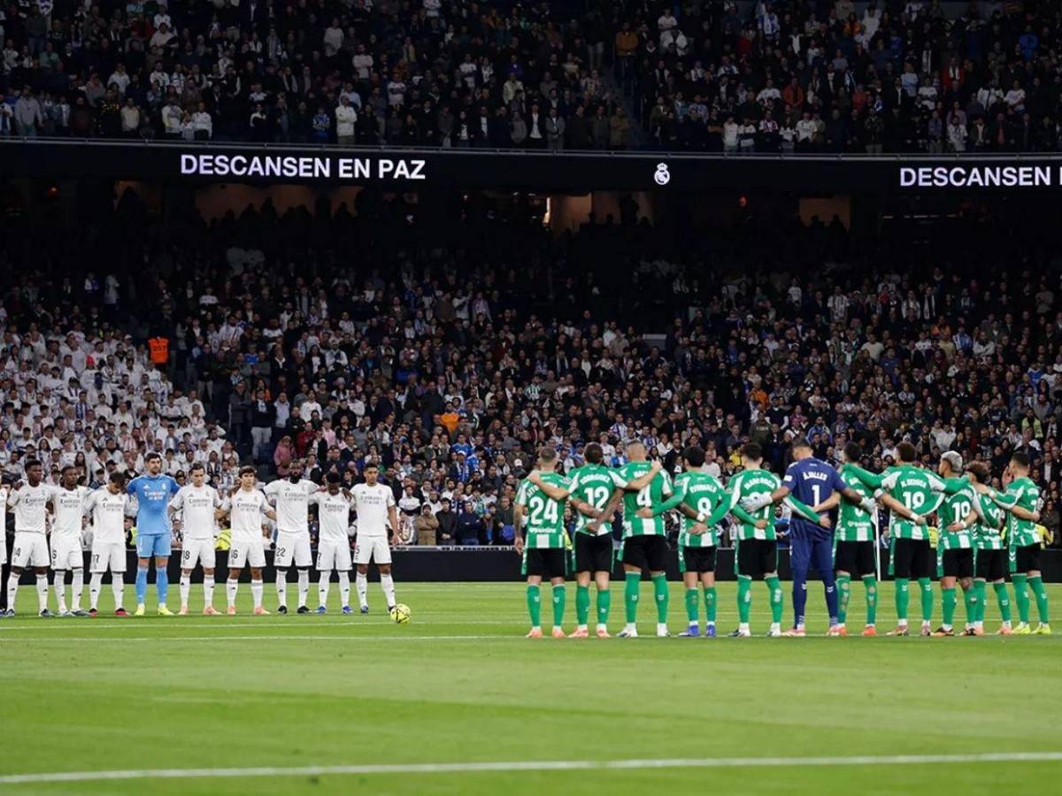 El Bernabéu llora: 6 trágicas razones del minuto de silencio ante el Betis