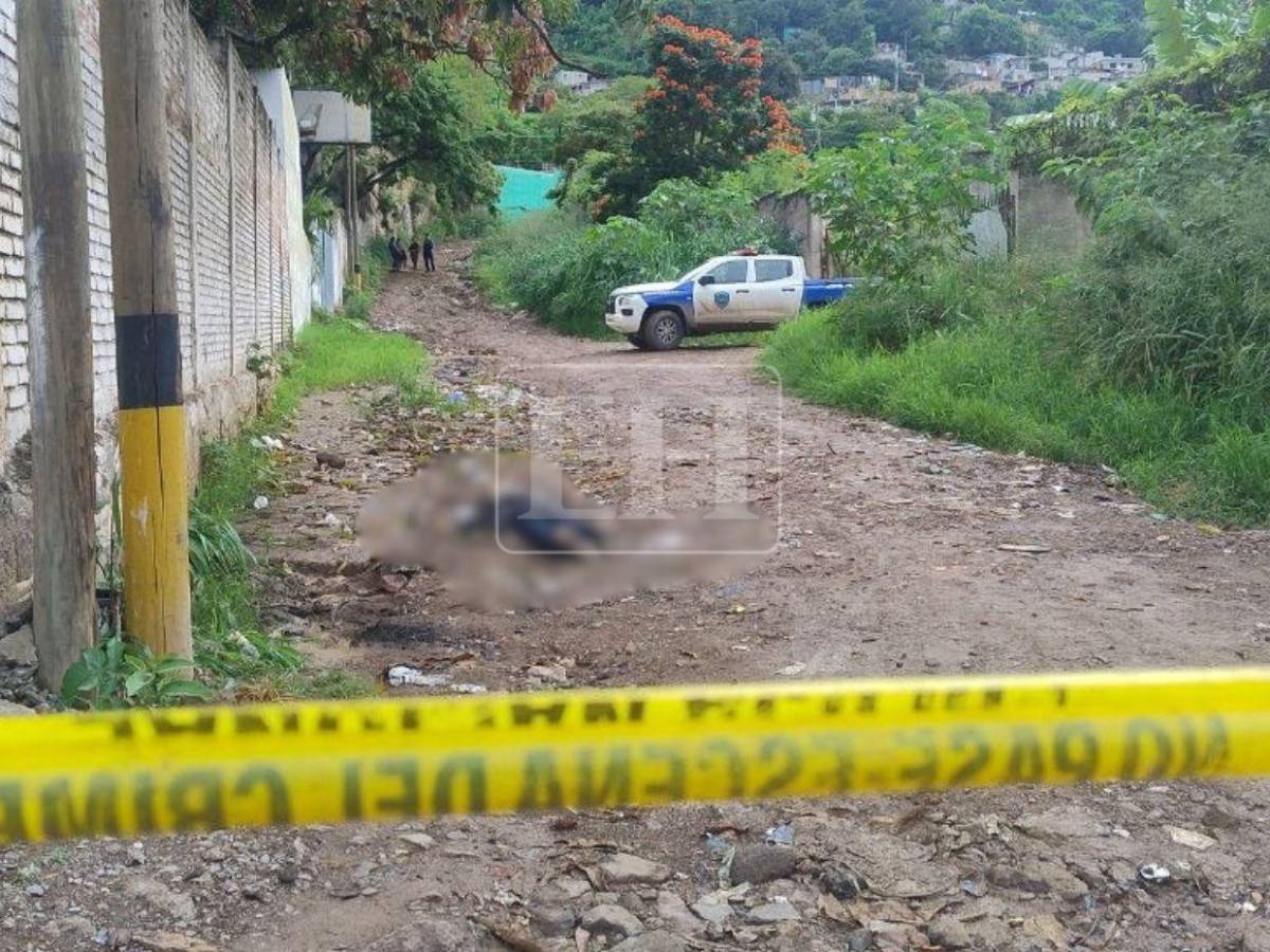 Lo persiguieron hasta matarlo: acribillan a un hombre en la colonia Santa Isabel de Tegucigalpa