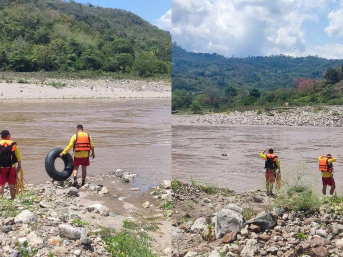 Daniel Caballero intentó cruzar el río Ulúa nadando y se ahogó en Chinda, Santa Bárbara