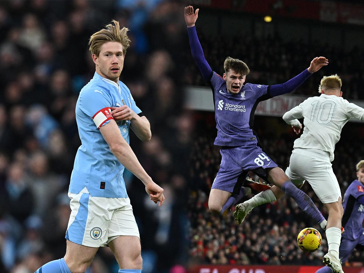 Liverpool derrota a Arsenal y el City de De Bruyne receta paliza en FA Cup