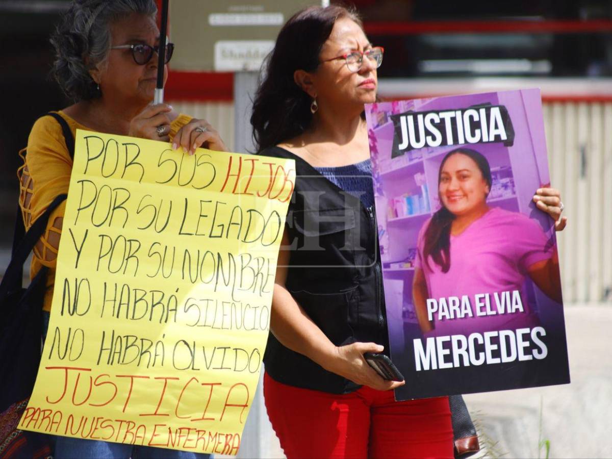 Por sus hijos, por su legado: exigen justicia para Elvia Gómez, enfermera asesinada por su pareja