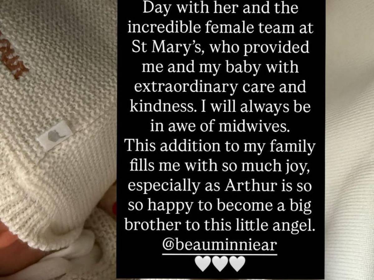 Ellie Goulding anuncia el nacimiento de su hija: Estamos totalmente obsesionados con ella