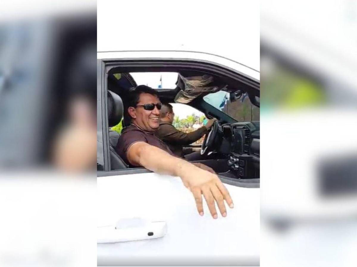 Llegó en helicóptero y se hincó en la iglesia: así arribó Chande Ardón a El Paraíso, Copán