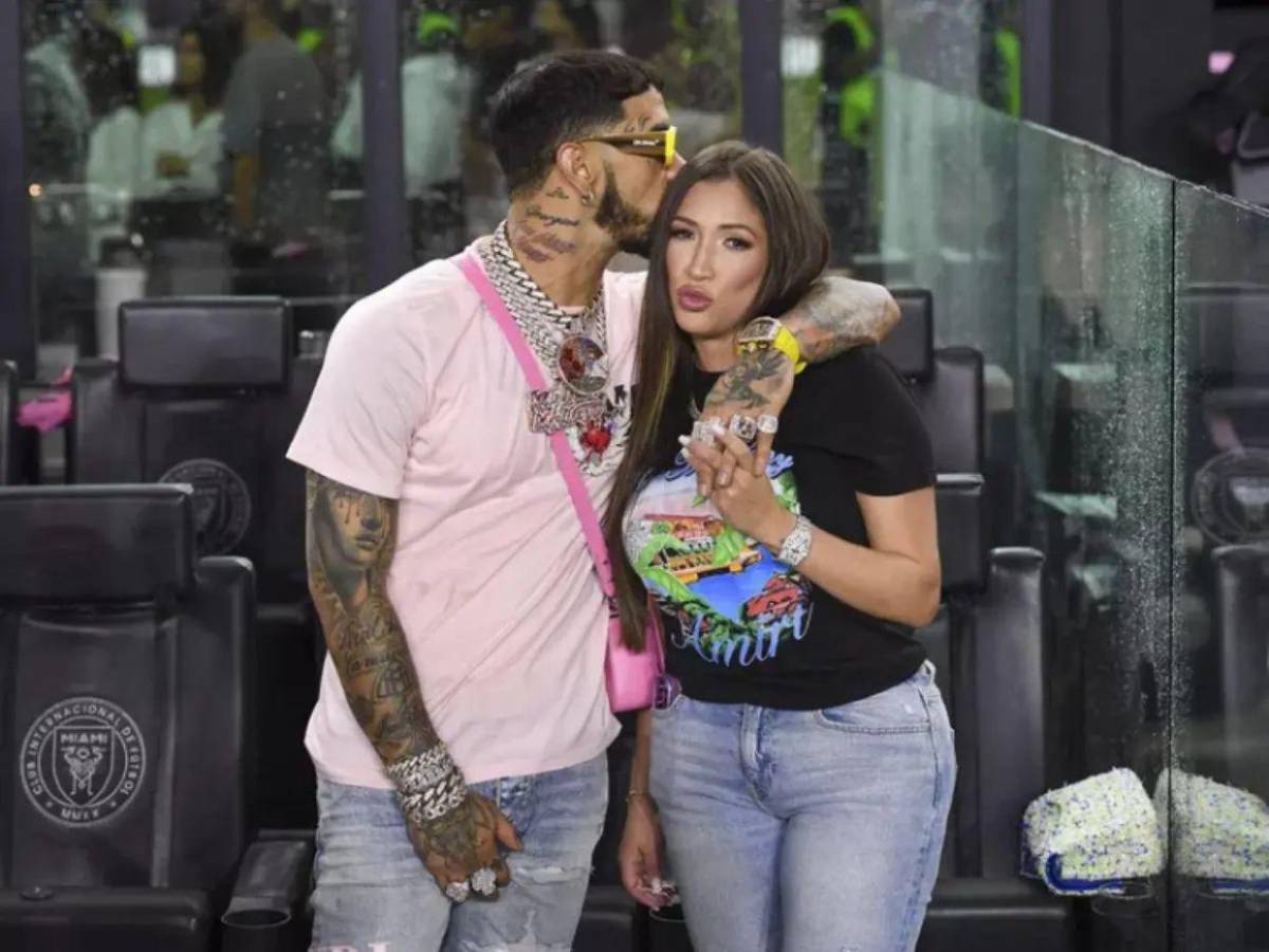 Anuel y su novia celebran por todo lo alto el primer año de su hija, Emma Luna