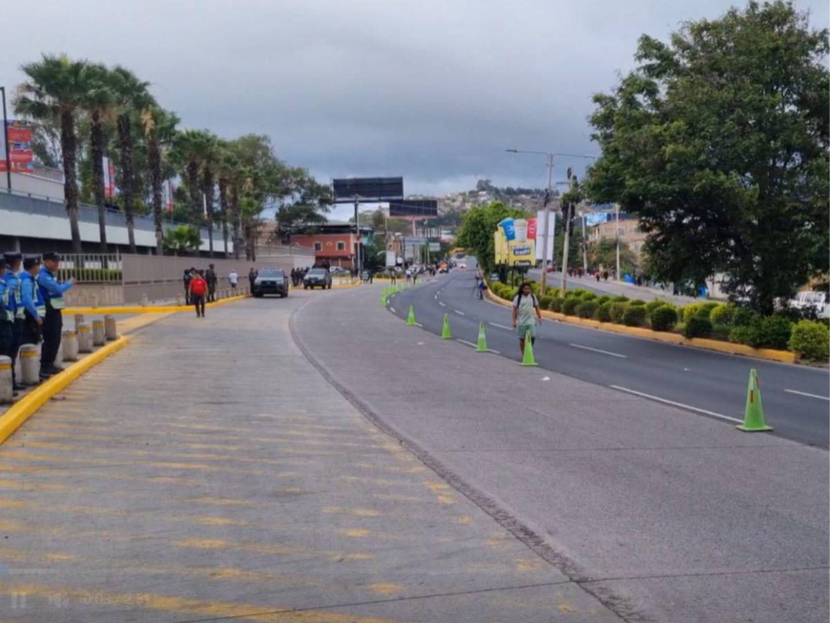 Accesos al Banco Central de Honduras cerrados por la IX Cumbre de la Celac