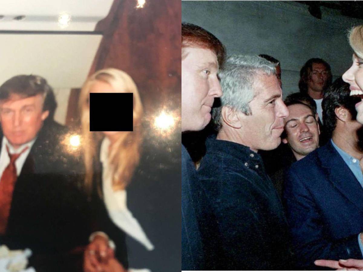 Rodeado de mujeres y preservativos: las fotografías de Trump y el caso Epstein