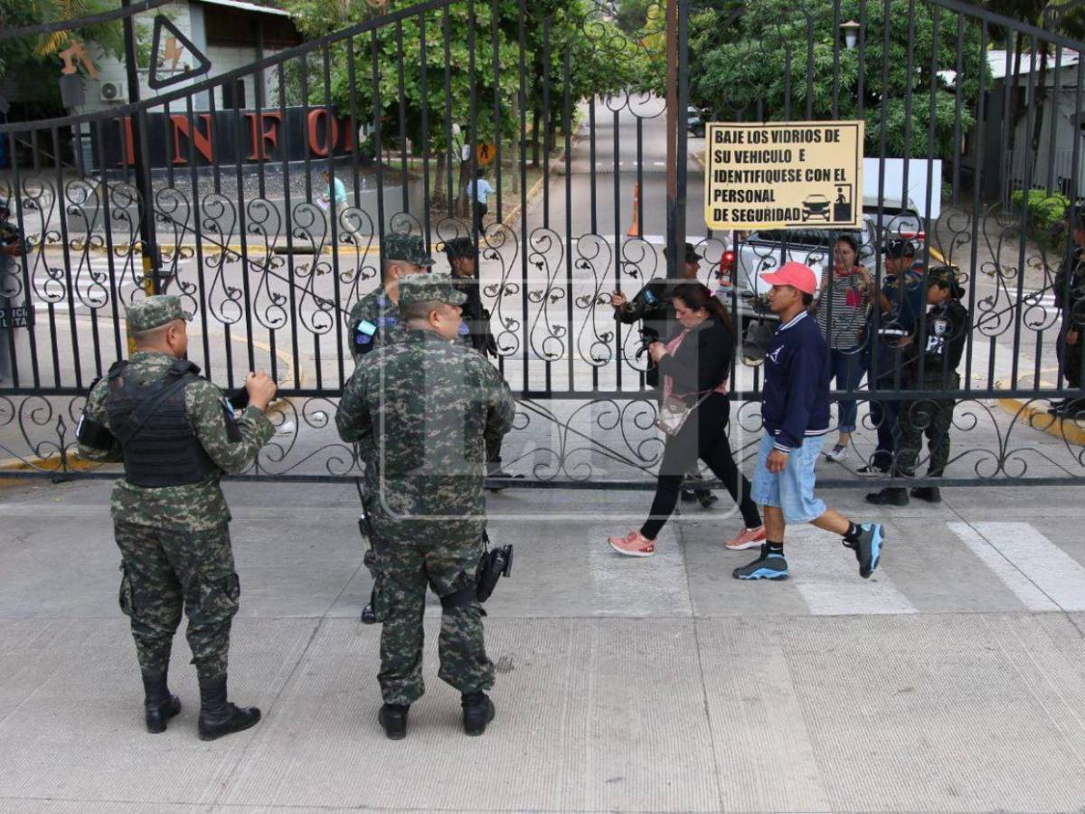 Bajo resguardo y en total tranquilidad los alrededores del Infop tras disturbios