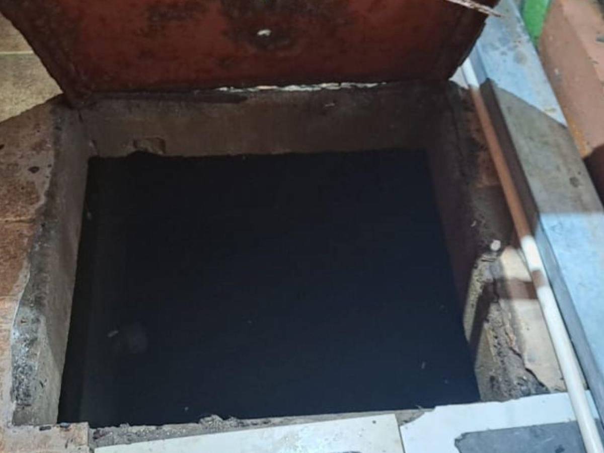 Rescatan a empleada de hotel que cayó en cisterna vacía de 12 pies en La Ceiba