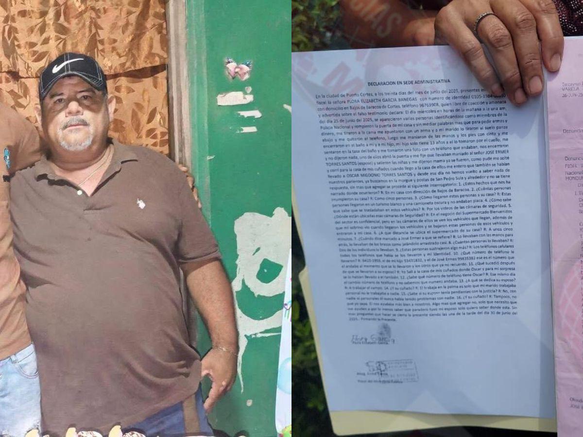 Los amarraron de manos y pies: familia relata el momento en que falsos policías raptaron a Óscar y José