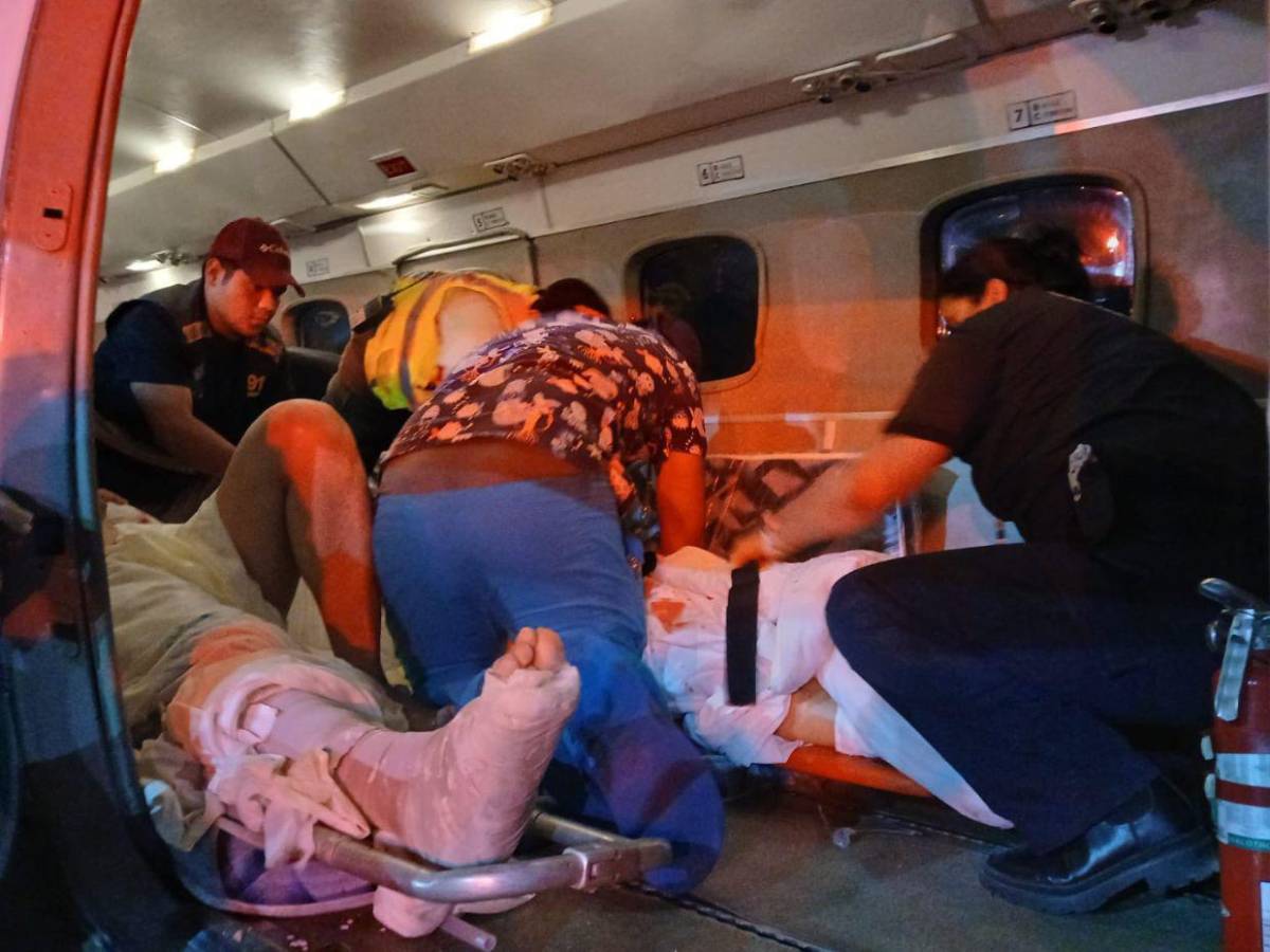 Así fue el rescate de los sobrevivientes de la tragedia aérea en Roatán