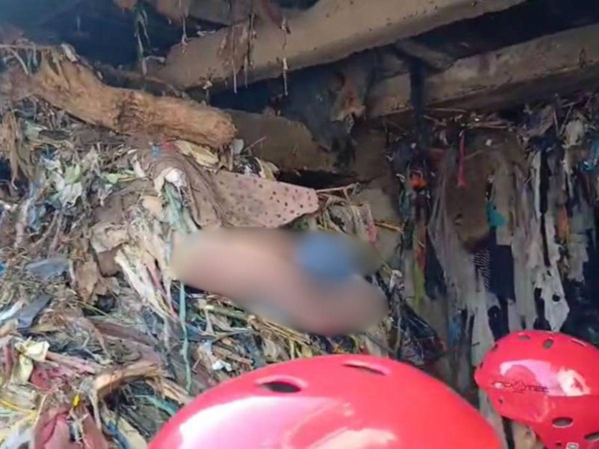 Así fue el dramático hallazgo de uno de los niños arrastrados por quebrada en la Cantarero López