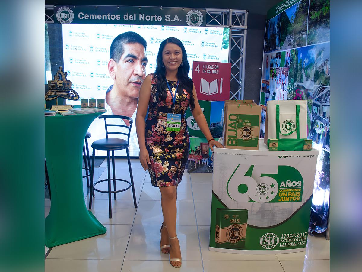 <i>Diana Vázquez, jefa de Responsabilidad Social Empresarial de Cementos del Norte S.A.</i>