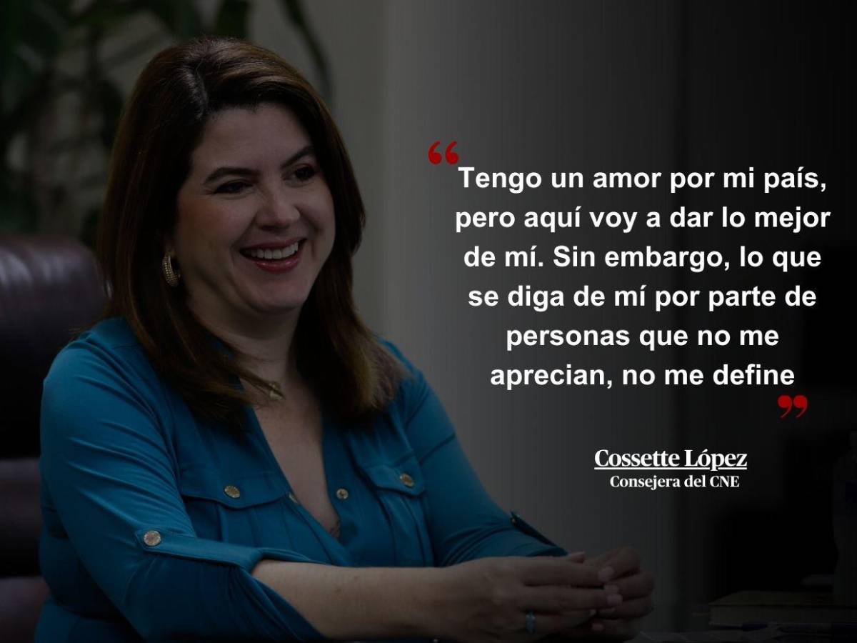 Creemos que nuestras comunicaciones están intervenidas: Frases de Cossette López antes de dejar la presidencia del CNE
