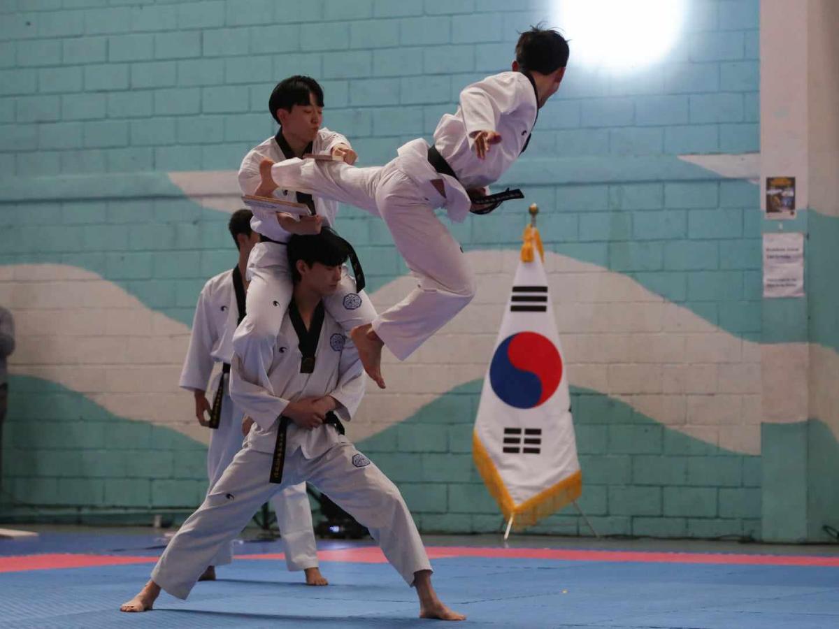 Capitalinos disfrutaron de tremenda exhibición en el Taekwondo Fest 2024