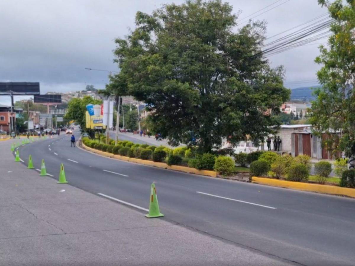 Accesos al Banco Central de Honduras cerrados por la IX Cumbre de la Celac