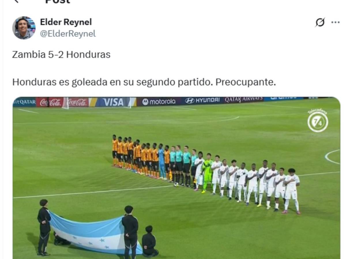 Indignación en medios catrachos por goleadas a Honduras en el Mundial Sub-17