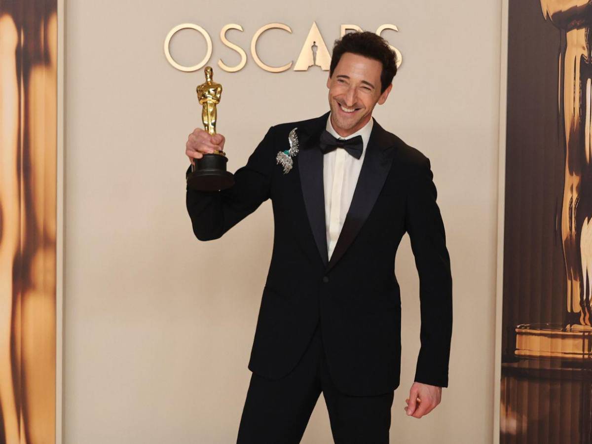 Adrien Brody impone nuevo récord con el discurso más largo en los Oscar