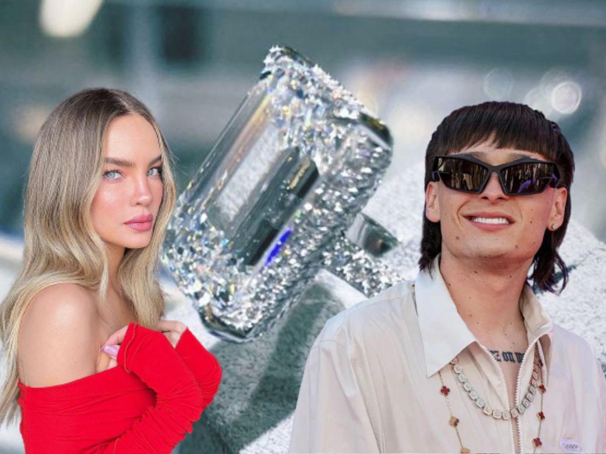 Los lujosos regalos que Peso Pluma le envió a Belinda para conquistarla