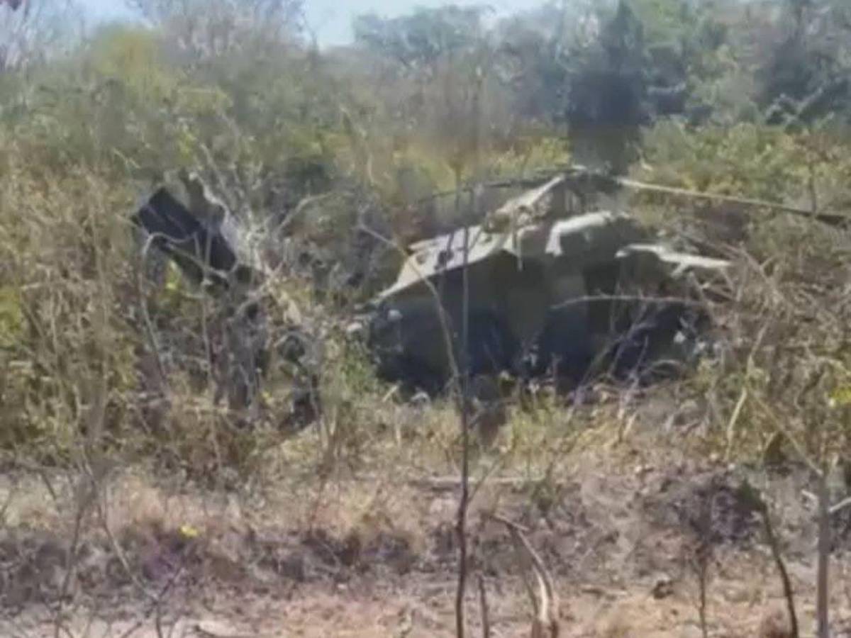 ¿Qué habría provocado el accidente en helicóptero militar en Comayagua?