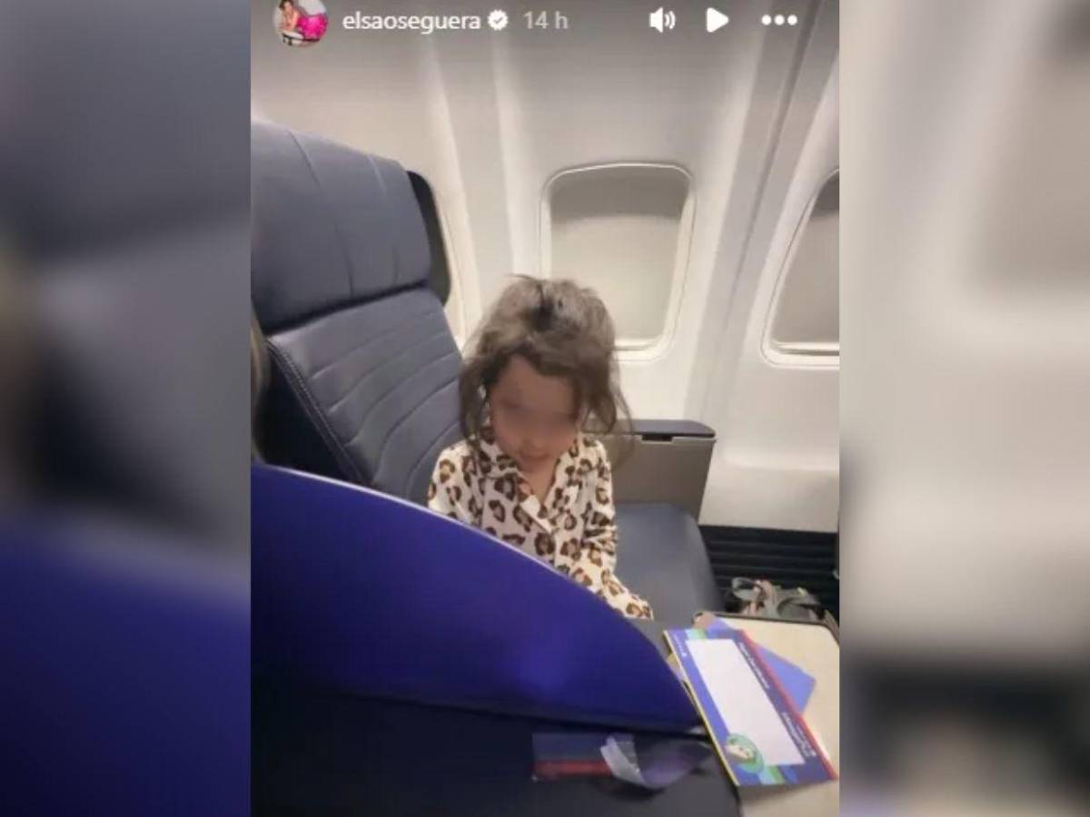 Elsa Oseguera regresa a Honduras con su hija y revela que Davis Flow se negaba a firmar permiso