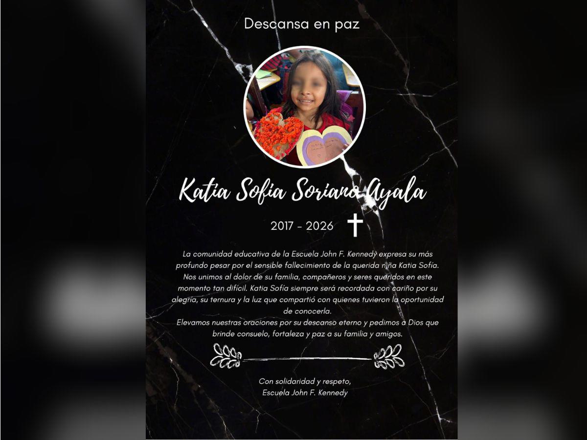 ¿Por qué me la quitas, Padre?: Katia Soriano, la pequeña atropellada en El Progreso