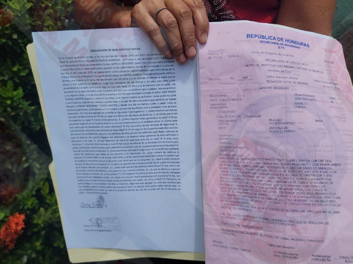 Los amarraron de manos y pies: familia relata el momento en que falsos policías raptaron a Óscar y José