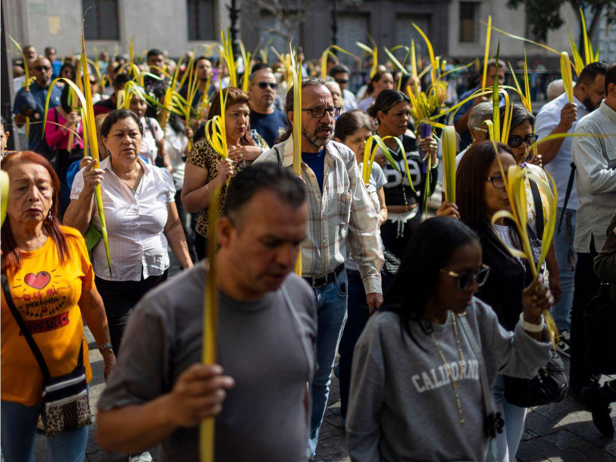 Piden reconciliación, perdón y paz: así celebraron el Domingo de Ramos en Venezuela