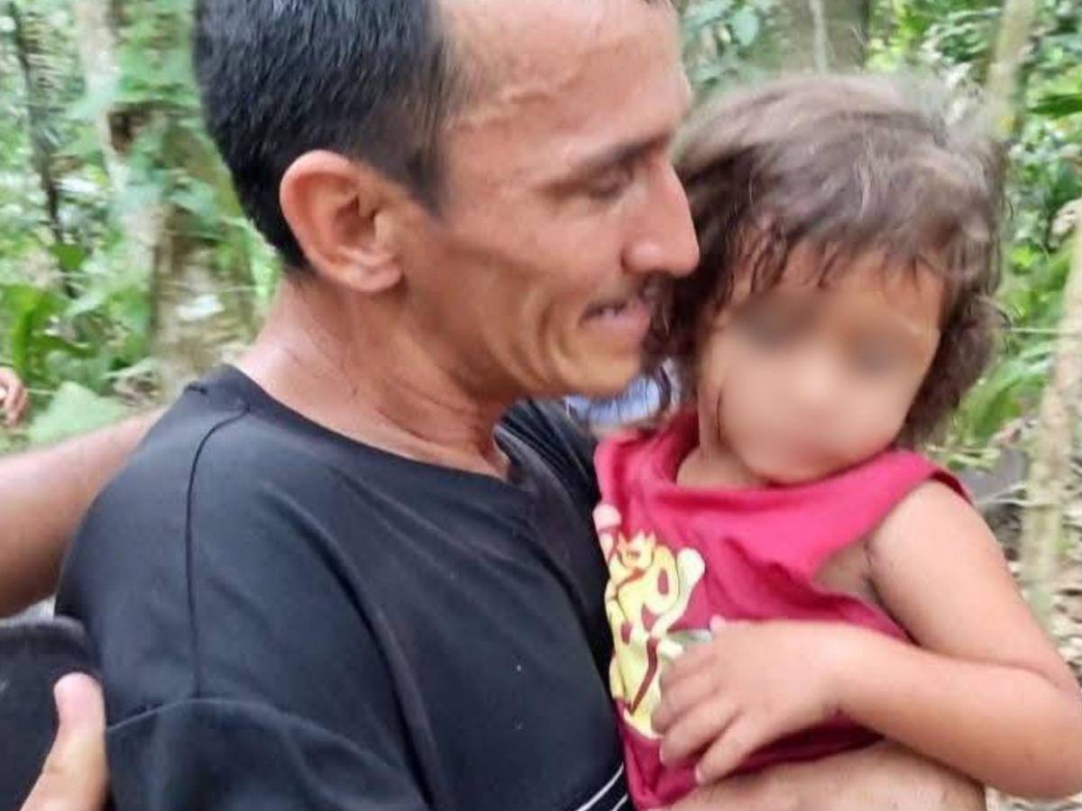 Así fue el rescate de la niña Reina Erazo en Sonaguera: perro guió hasta la pequeña, según pobladores
