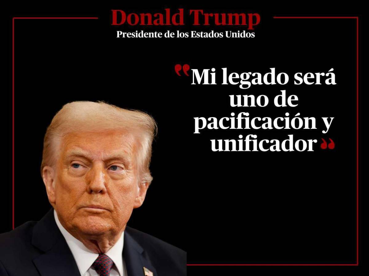 “Dios me salvó para que EUA sea salvado”: frases del presidente Donald Trump en su discurso