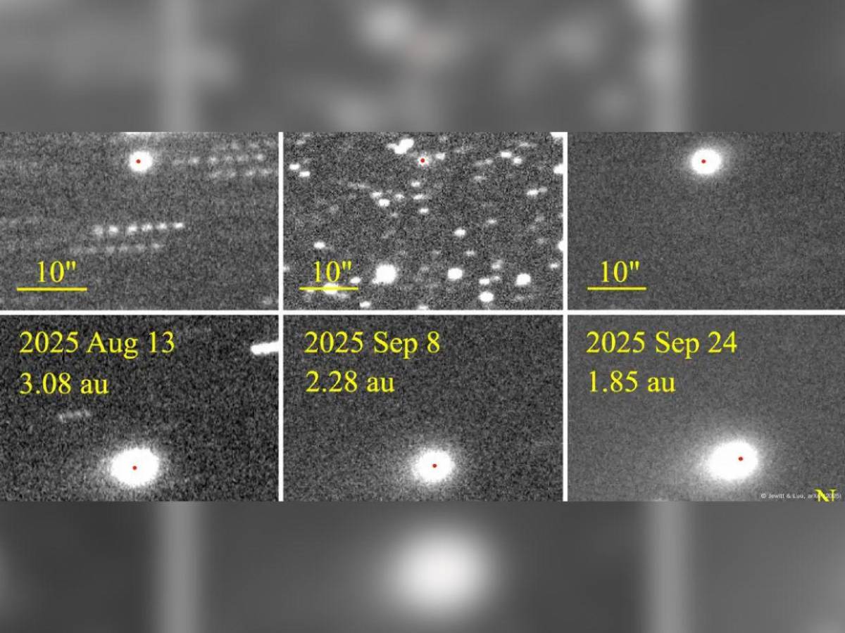 El cometa 3I/ATLAS sorprende al cambiar misteriosamente la dirección de su cola: esto se sabe