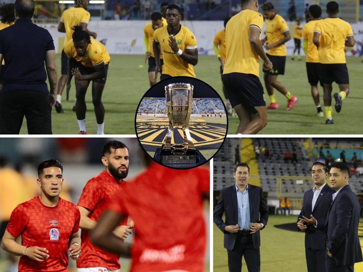 Clásico en el Morazán: Afición, jugadores, directivos y un invitado especial