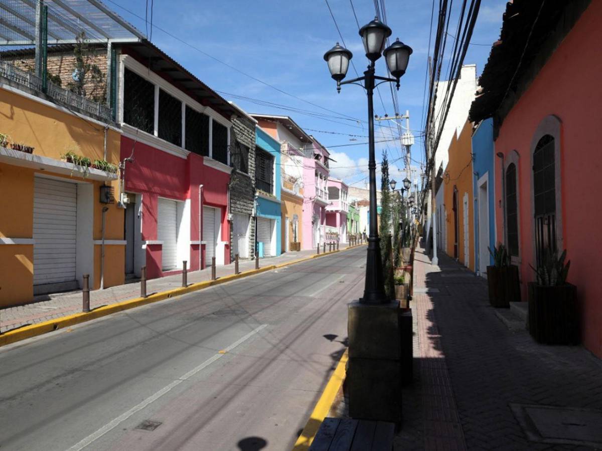 Calles despejadas luce la capital de Honduras este Jueves Santo Calles despejadas luce la capital de Honduras este Jueves Santo
