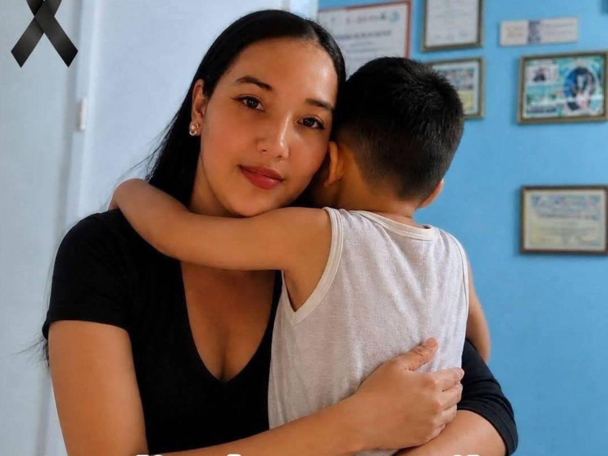 Keydi López y su pequeño Dylan murieron tras ser atropellados en Choloma