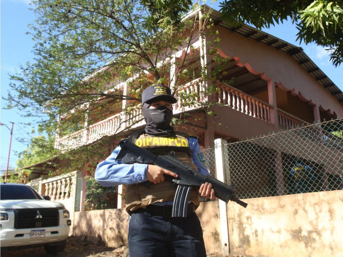 Aseguran bienes de “Los Benjamins”, estructura criminal en Nacaome, Valle