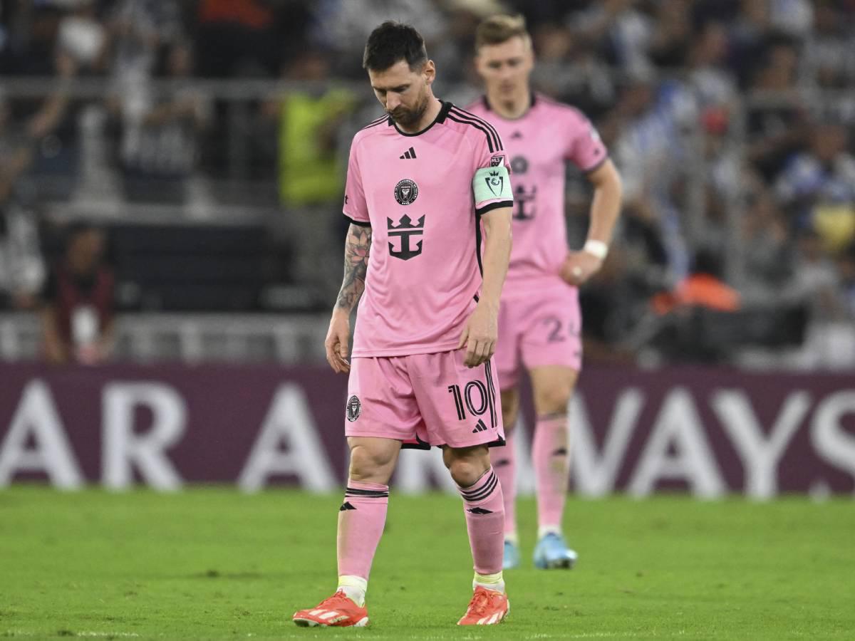 Inter Miami de Messi recibe sanción de Concacaf por lo que pasó ante Monterrey