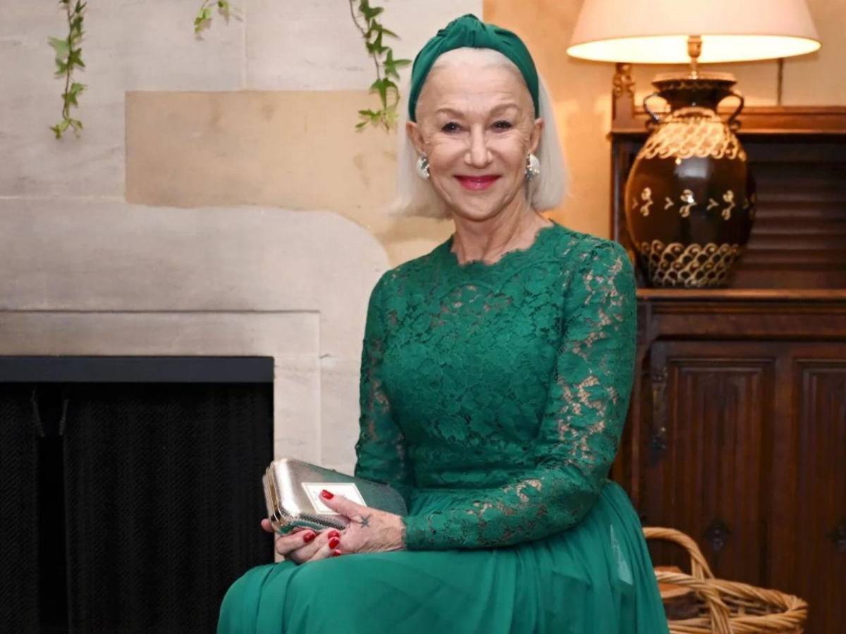 Helen Mirren, sobre la cocaína: No volvería a tocarla nunca más
