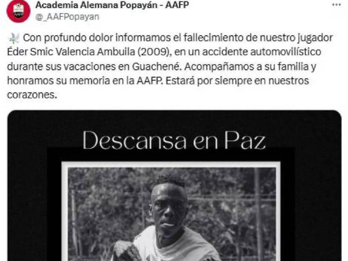 Fallece futbolista en fatal accidente de tránsito: Revelan cómo sucedieron los hechos