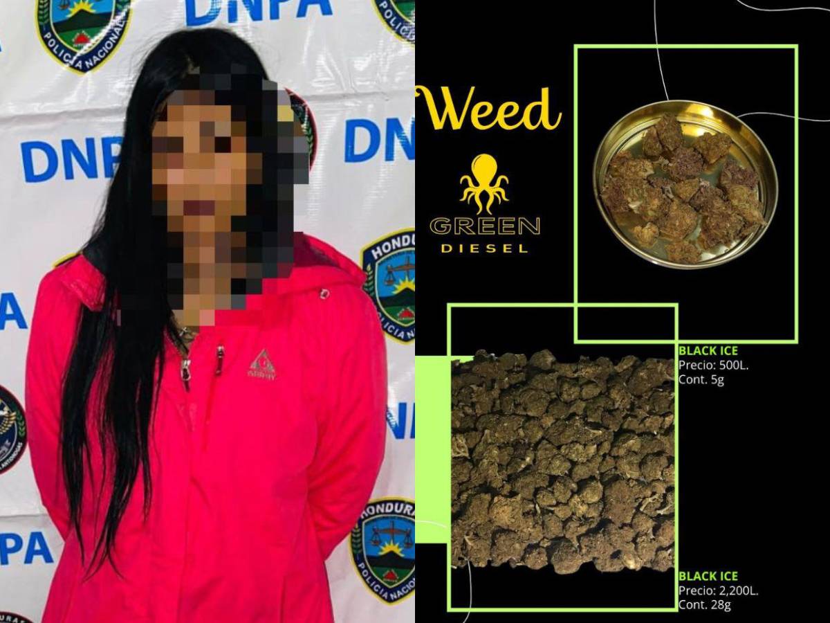 Capturan a La Candy: hacía  entregas a domicilio en centros universitarios