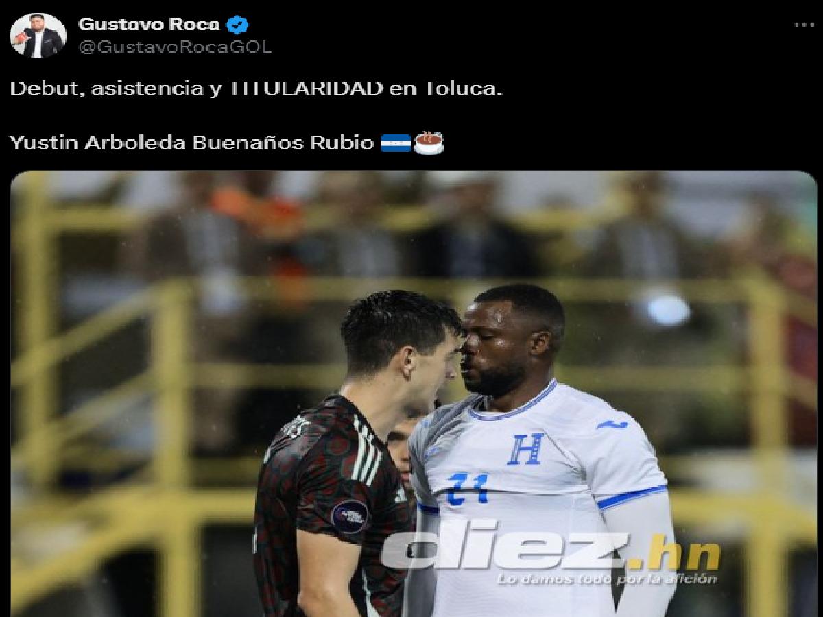 ¡Parcero de oro! Así reaccionó la prensa tras el debut de Yustin Arboleda con Honduras