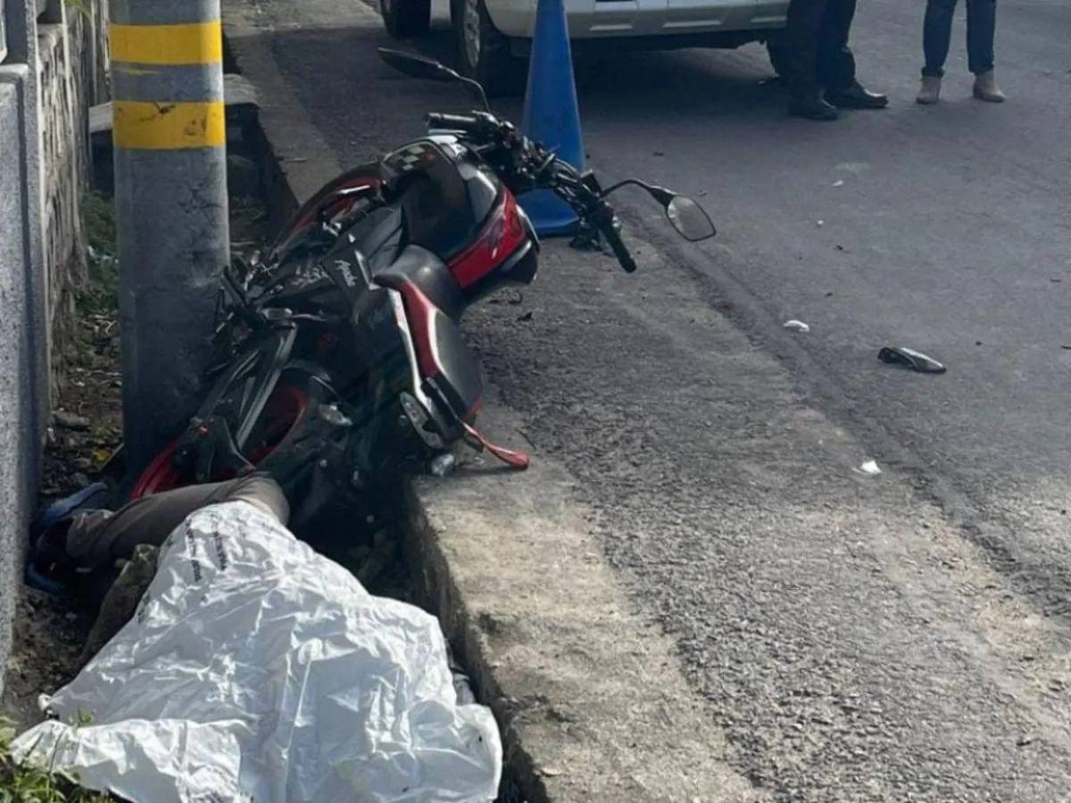 Cinco accidentes en motocicleta dejan ocho muertos este 1 de enero en Honduras