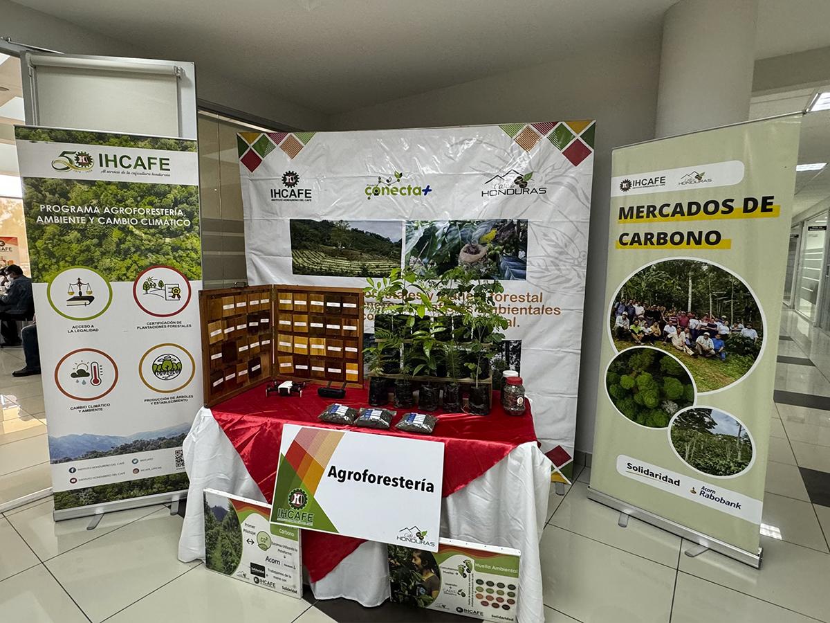 <i>El Programa de Agroforestería del IHCAFE, promueve prácticas sostenibles que fortalecen la relación entre el cultivo del café y la biodiversidad, contribuyendo a la resiliencia climática y al bienestar de las comunidades.</i>