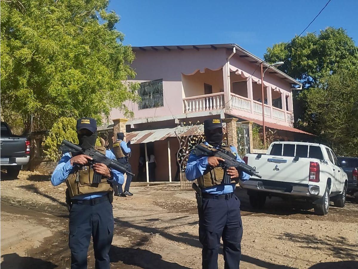 Aseguran bienes de “Los Benjamins”, estructura criminal en Nacaome, Valle