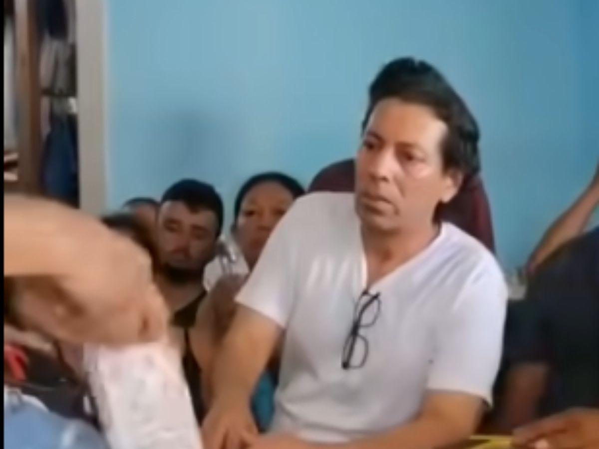 Romel Galo, exempleado de la Alcaldía de Choloma, que estaría detrás de la estafa Unifín