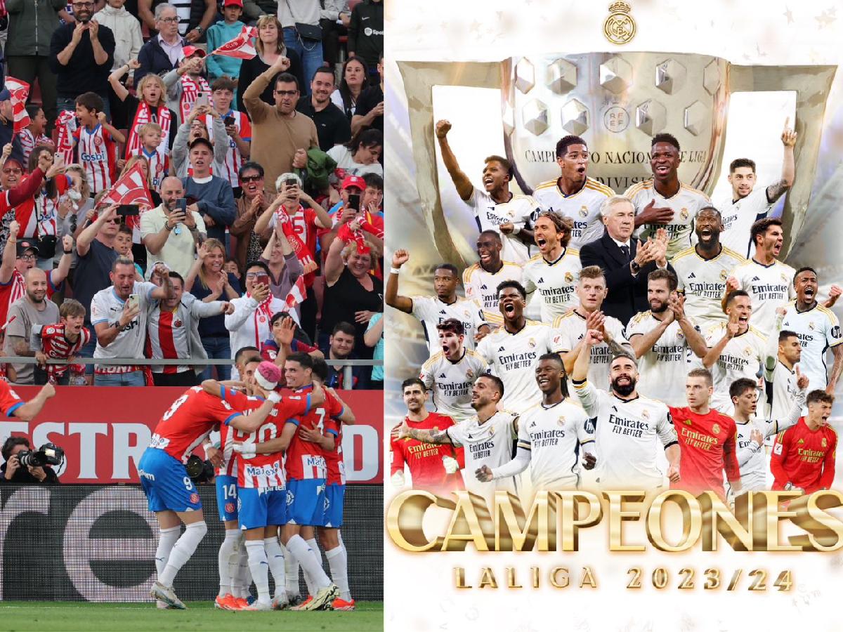 Girona le da la vuelta al Barcelona para clasificarse a la Champions y que el Real Madrid sea campeón de España