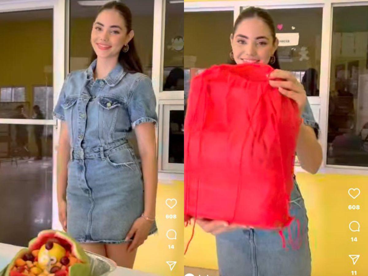 Más que belleza: Haley Amaya, la modelo hondureña que sorprendió a futuras madres en un hospital